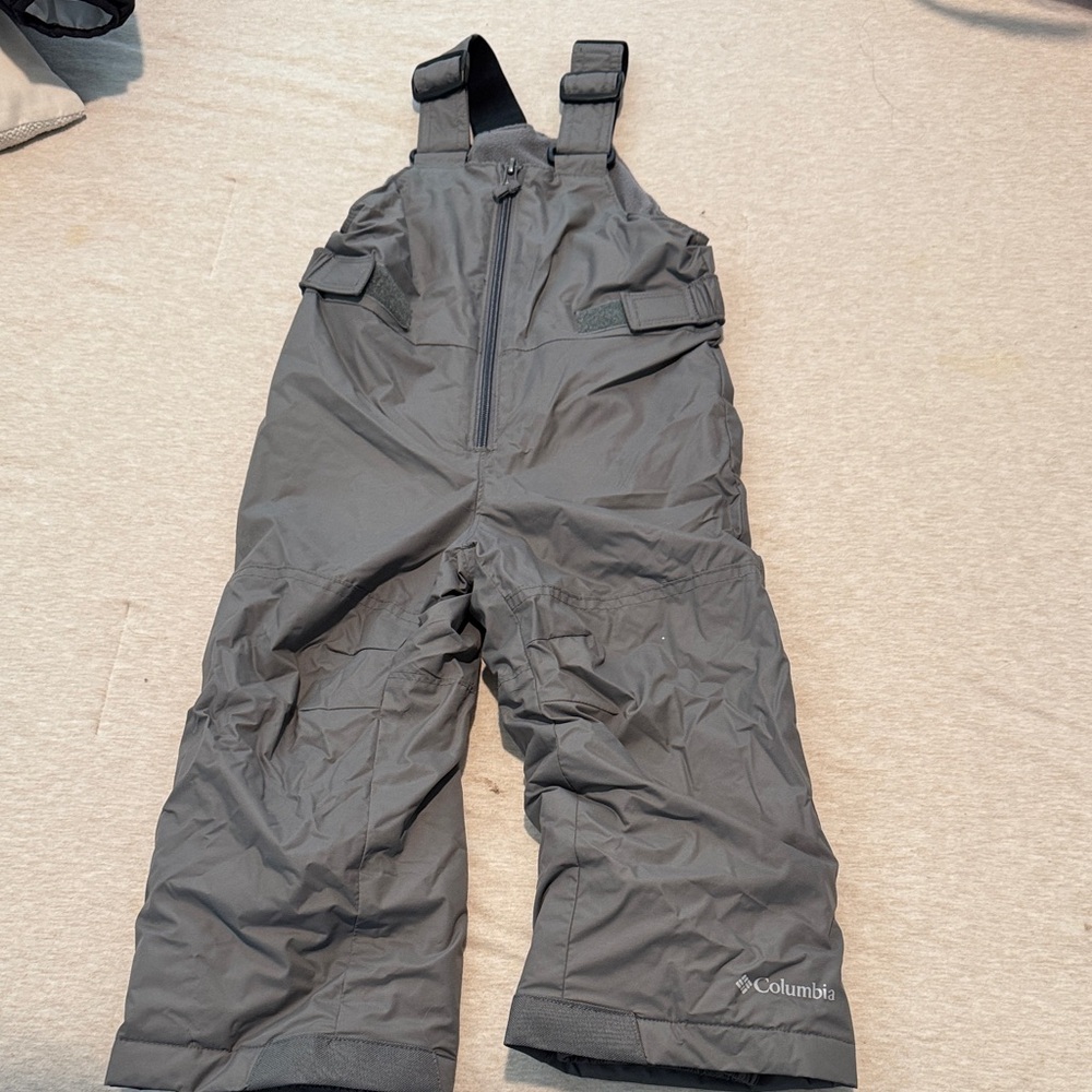 Columbia Kids Charcoal Overalls